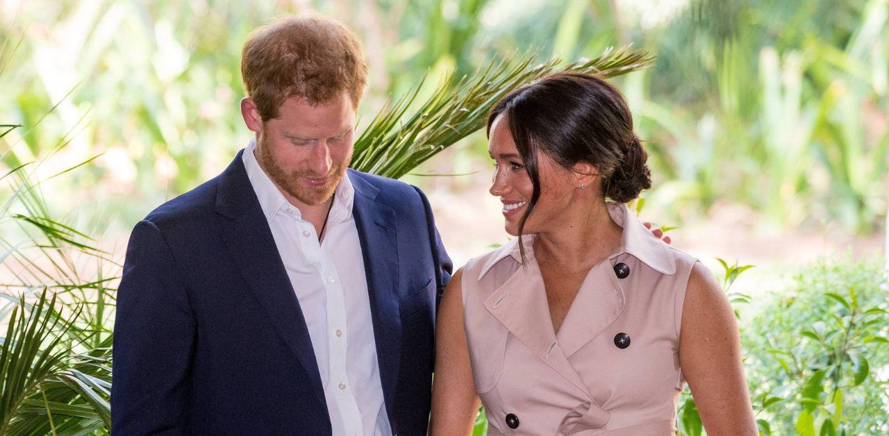 prince harry appeared anxious camp pendleton meghan markle