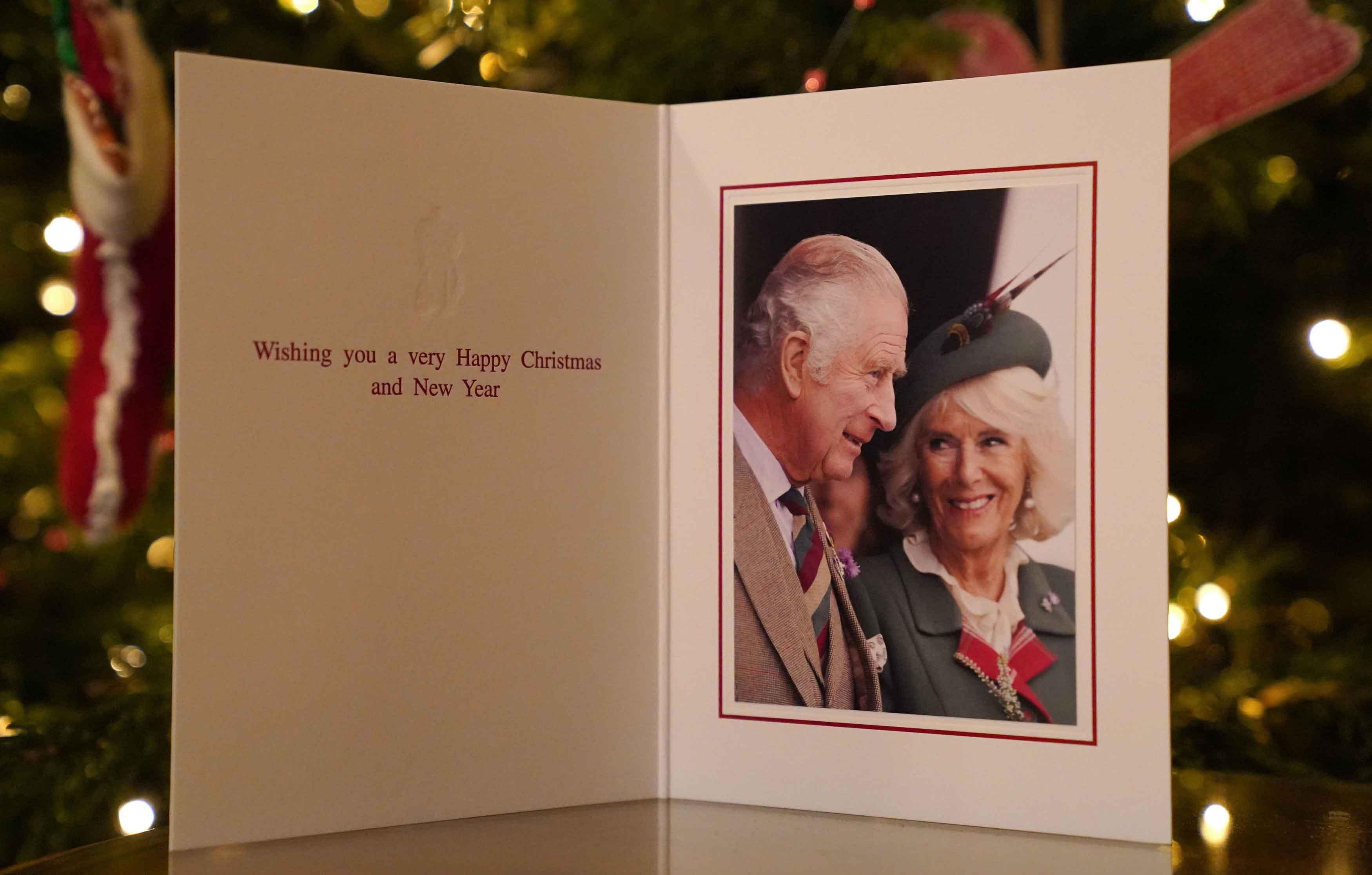 royals christmas cards