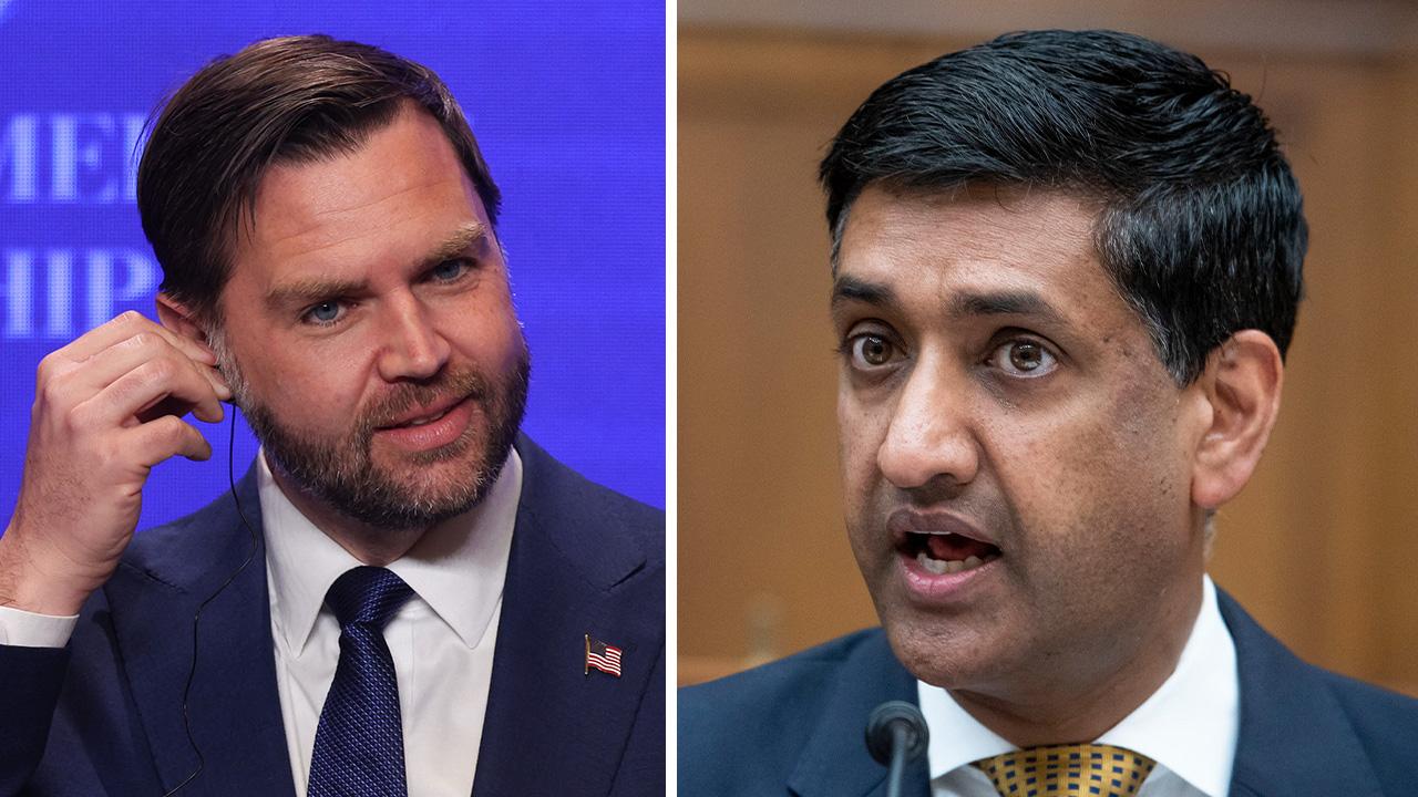 Image of California Democrat, Rep. Ro Khanna blasted Vance's comments.