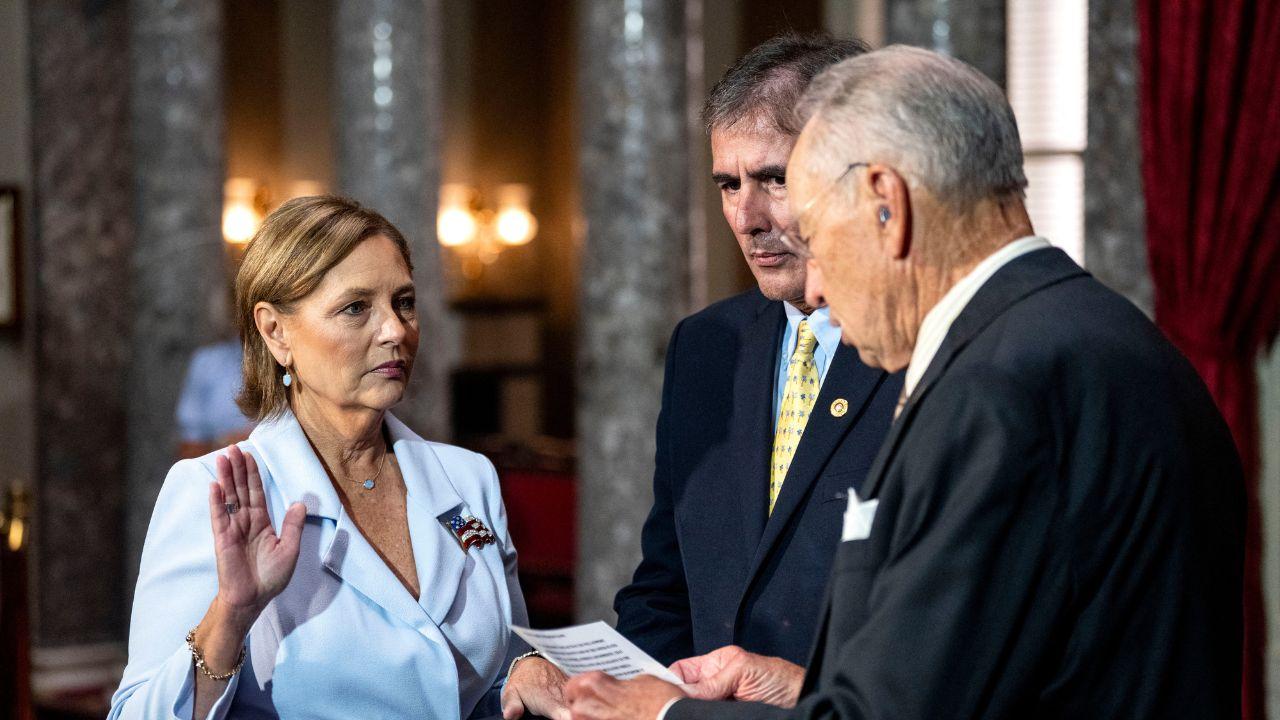 Image of Darline Graham faced a tense moment during a Senate debate.