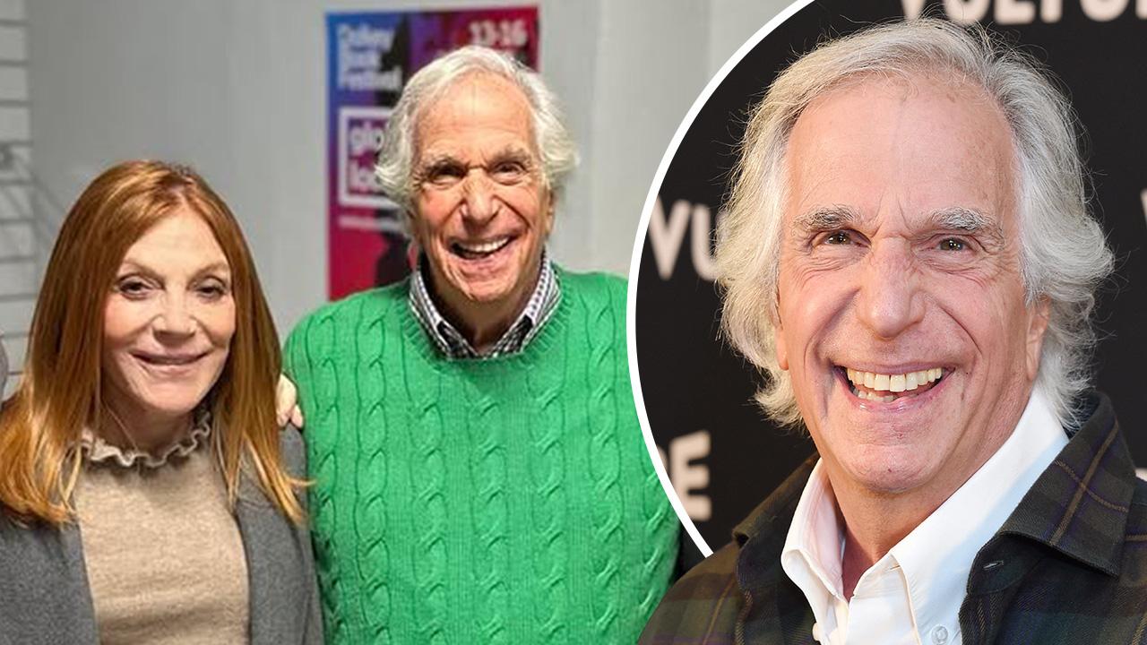 Image of Henry Winkler responded to the NSFW joke his wife, Stacey, made.