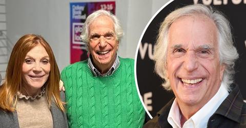 Image of Henry Winkler responded to the NSFW joke his wife, Stacey, made.