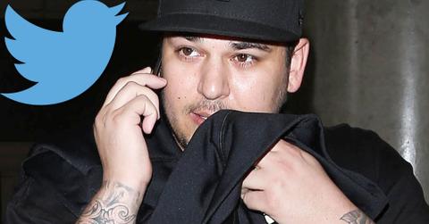 Rob kardashian returns twitter