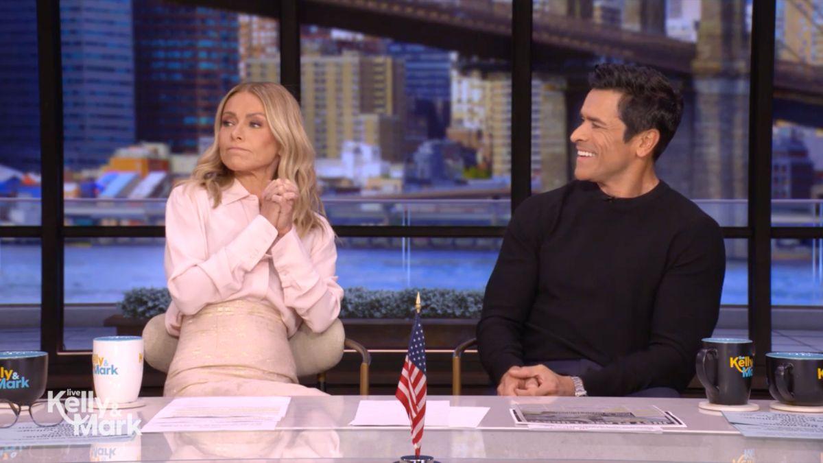 Image of Mark Consuelos wondered if Kelly Ripa’s afternoon nap caused her early wake-up call.