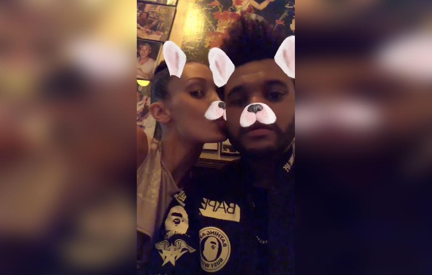 Bella hadid the weeknd pda video 5