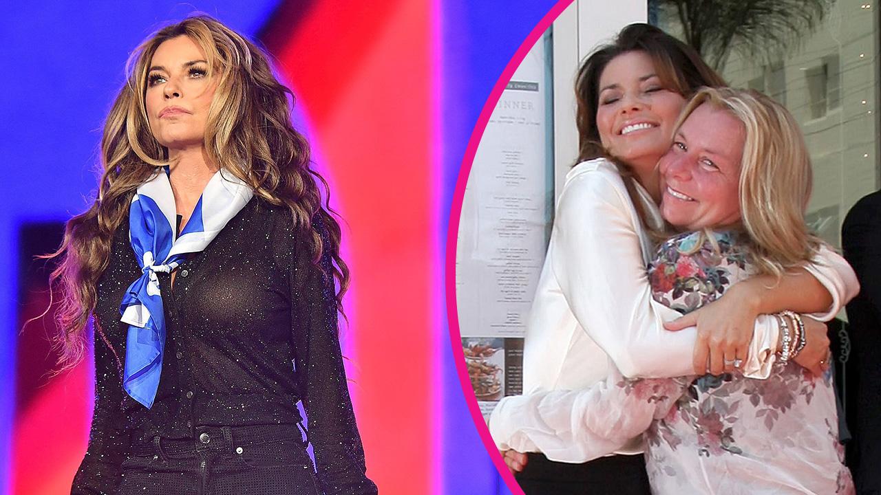 Shania twain and her mom