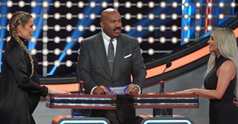 Kim khloe kardashian family feud video