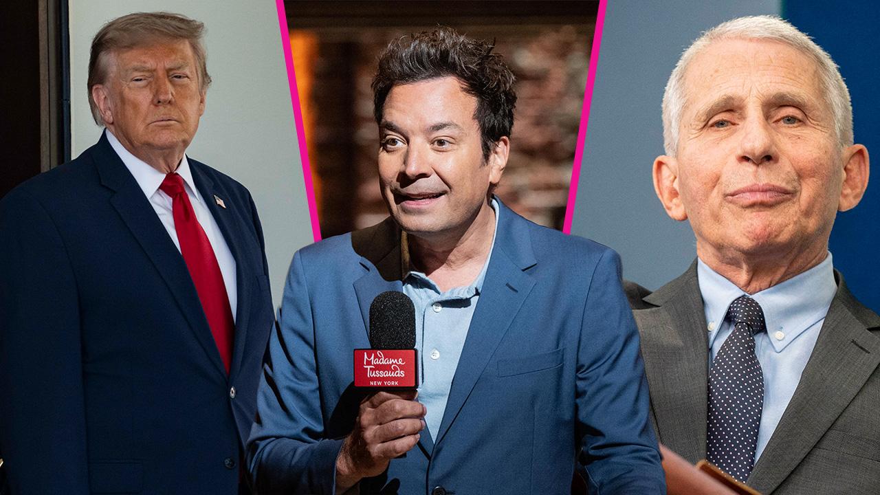 Donald Trump ,Jimmy Fallon ,Dr. Anthony Fauci