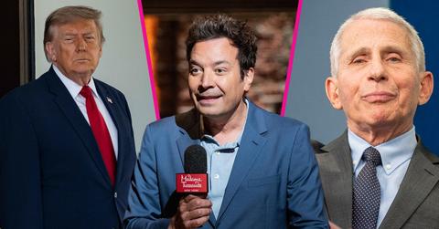 Donald Trump ,Jimmy Fallon ,Dr. Anthony Fauci