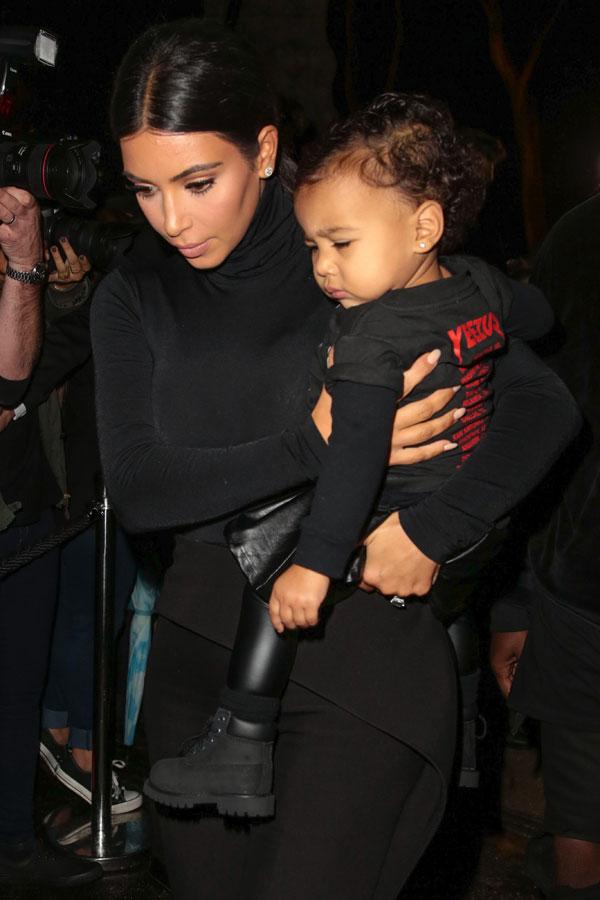 OK! Exclusive: Kim Kardashian & Kanye West Are Dressing North Like ...