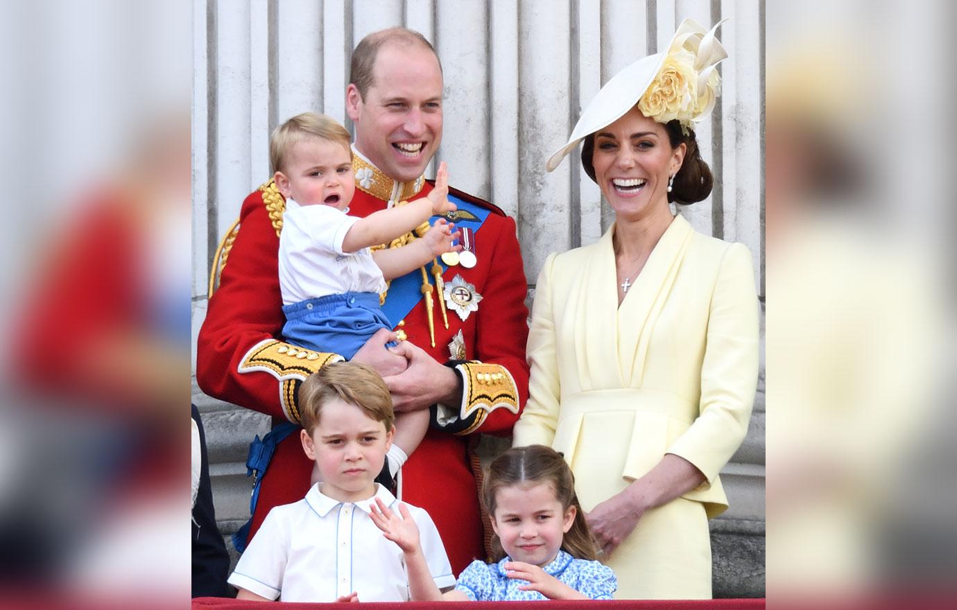 The Royal Family attend Trooping the Colour