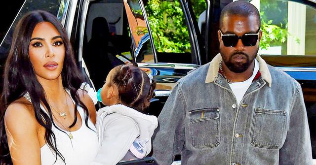 Kim Kardashian Kanye West Kids NYC