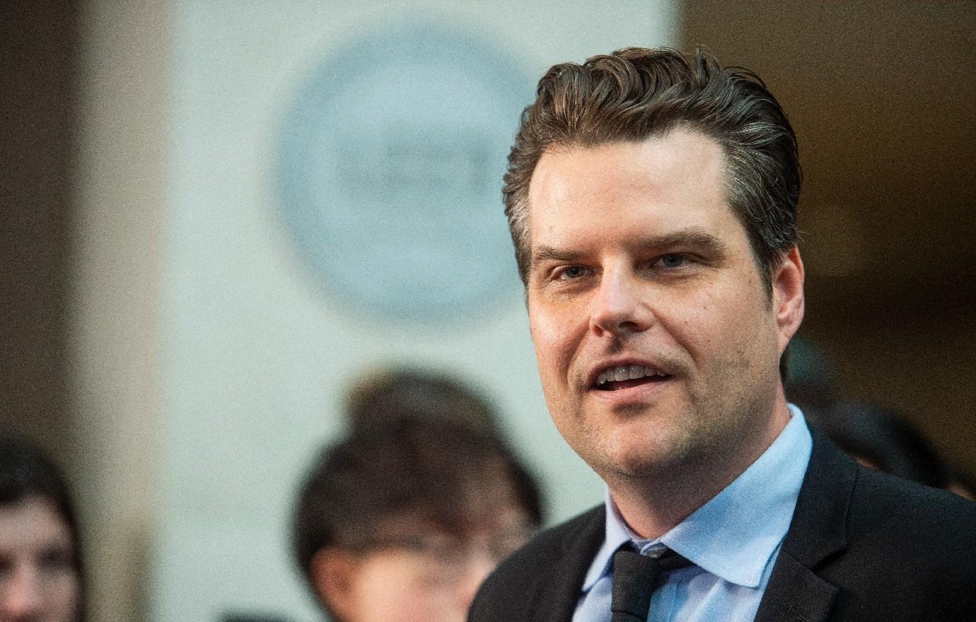 grifter matt gaetz bashed  cameo withdrawing attorney general