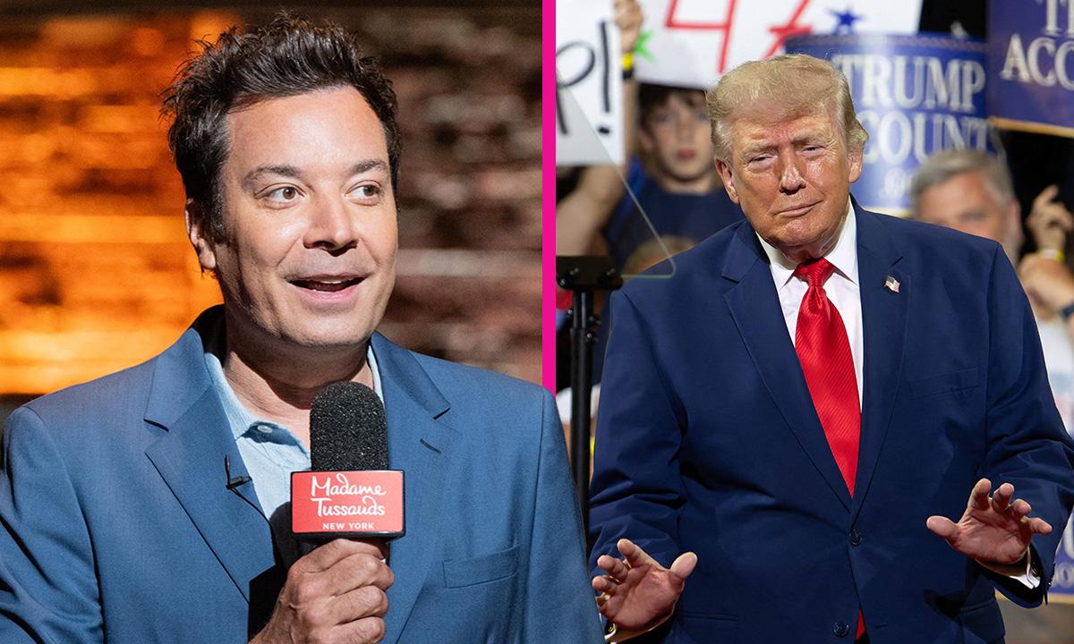 Jimmy Fallon ,Donald Trump