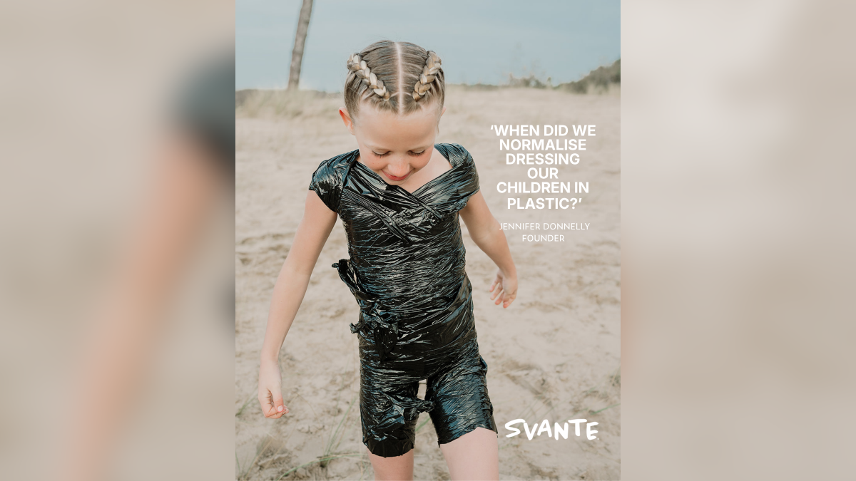 the mum who discovered her kids were wearing plastic every day and built the brand to change it