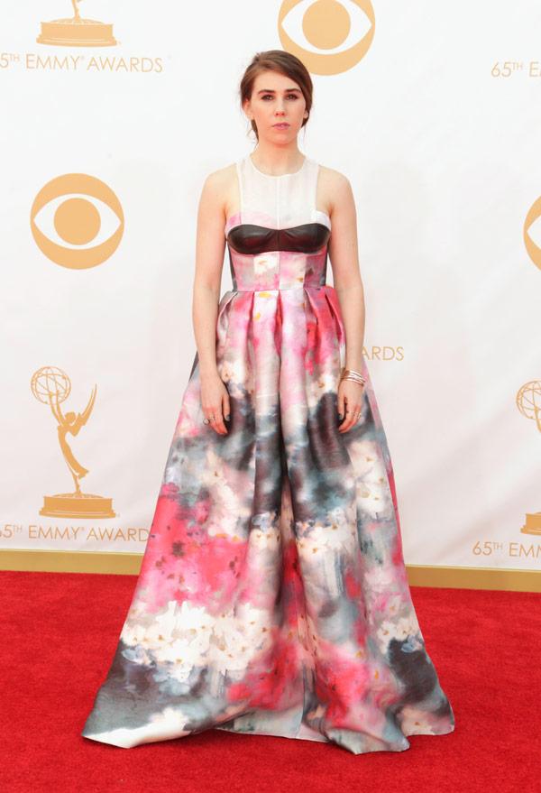 Emmys 2013 Zosia Mamet