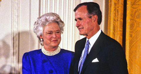 barbara bush health son can no longer walk pp