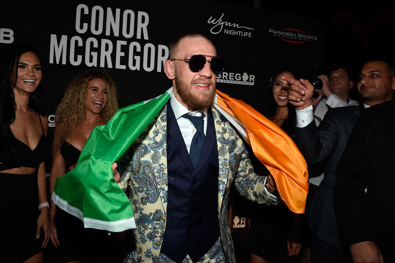 Conor McGregor After Fight Party And Wynn Nightlife Residency Debut, Encore Beach Club At Night In Wynn Las Vegas