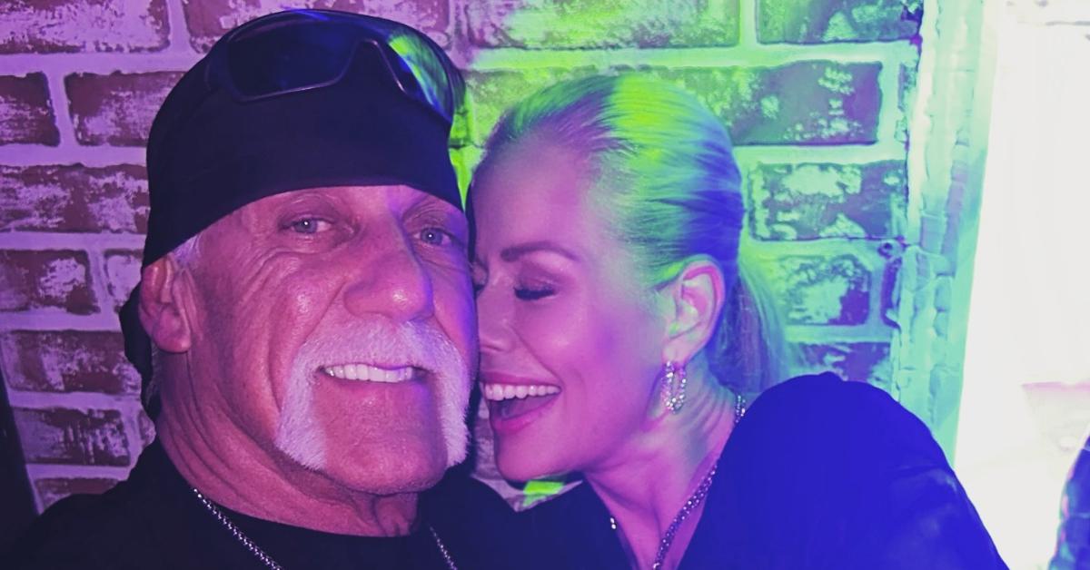 image of Hulk Hogan's wife reacted to his death on Friday, July 25.