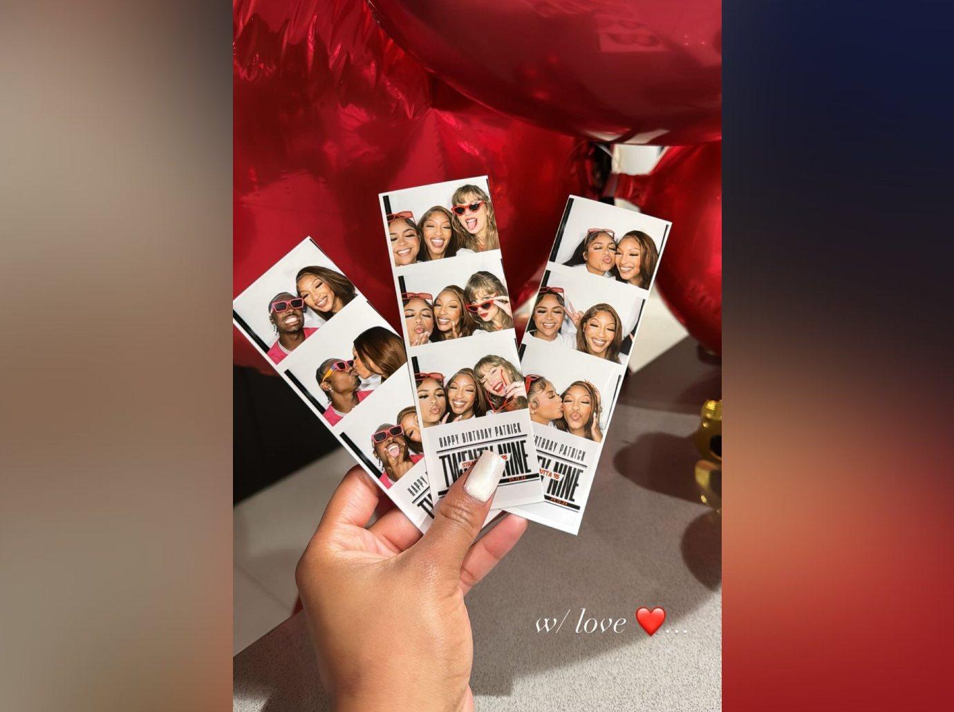 Taylor Swift Attends Patrick Mahomes' 29th Birthday Party Photos