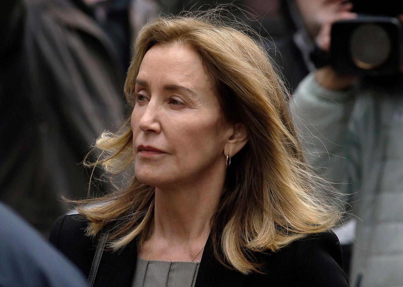 //felicity huffman one month jail recommendation