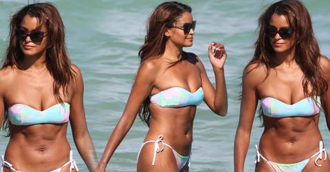 Claudia jordan boobs abs miami