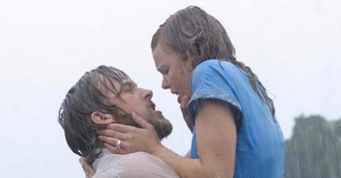 The notebook rain kiss