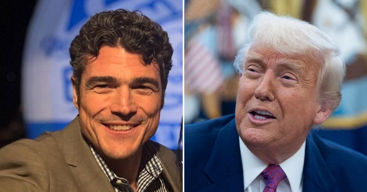 photo of Joe Kent and Donald Trump