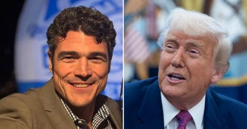 photo of Joe Kent and Donald Trump