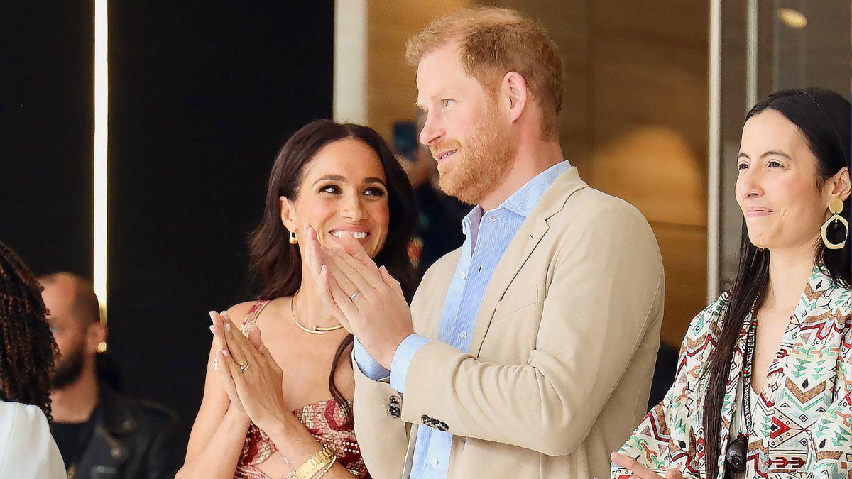 image of prince harry and meghan markle