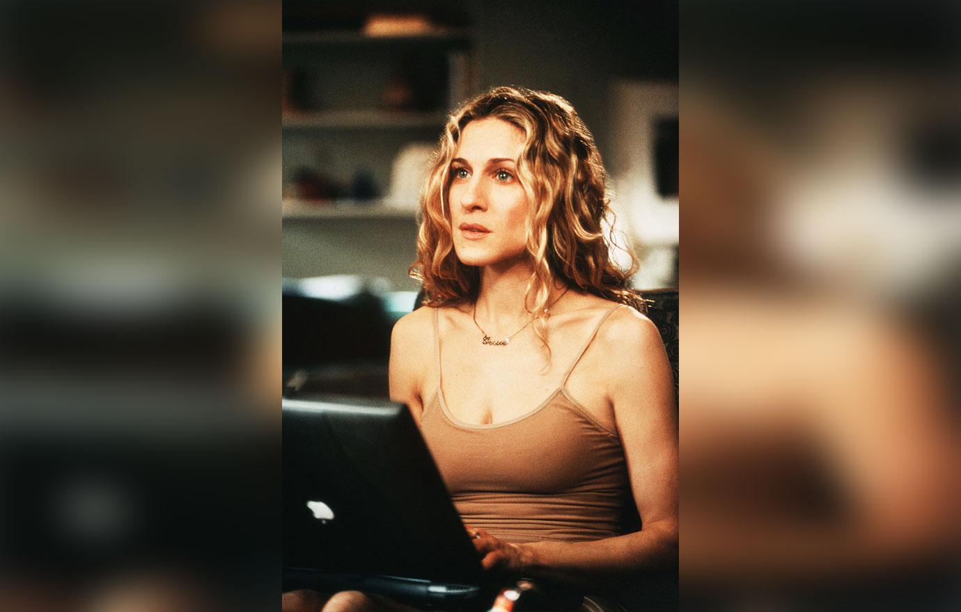 sjp carrie bradshaw writing