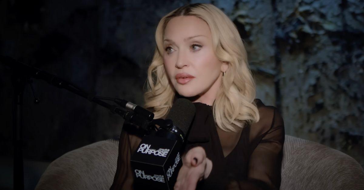 Image of Madonna 'always felt like an outsider.'