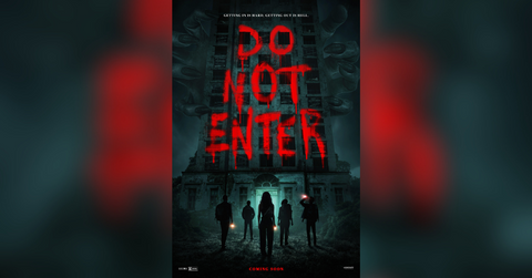 lionsgate and suretone pictures reveal first look at haunted thriller do not enter
