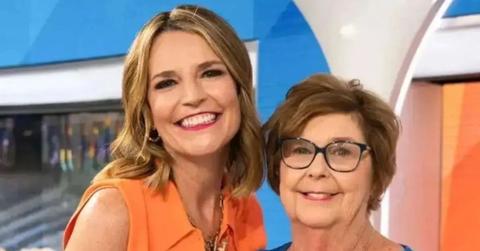 photo of savannah guthrie and mom nancy guthrie