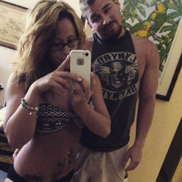 Jenelle nathan vacation selfie