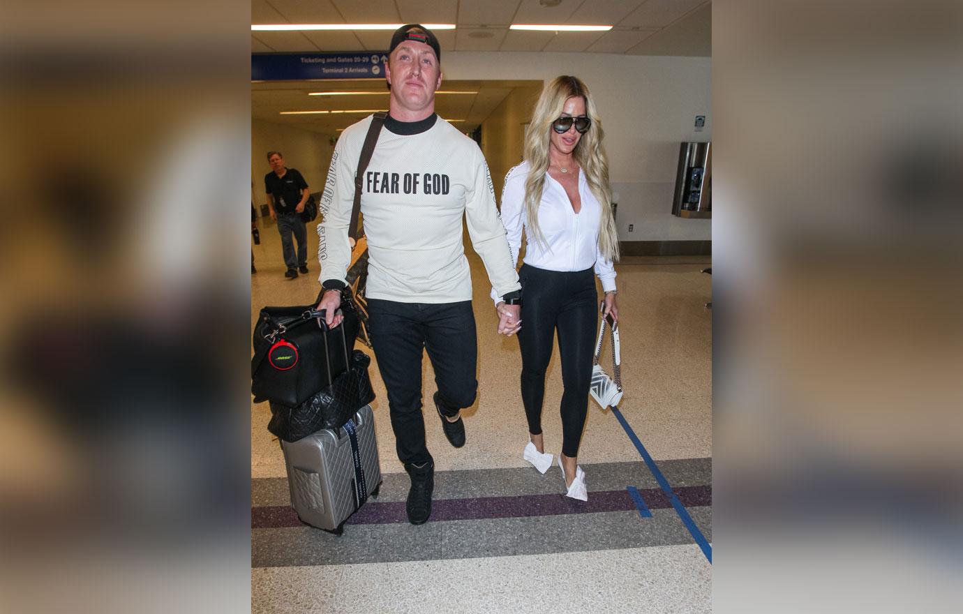 Kim Zolciak at LAX Airport