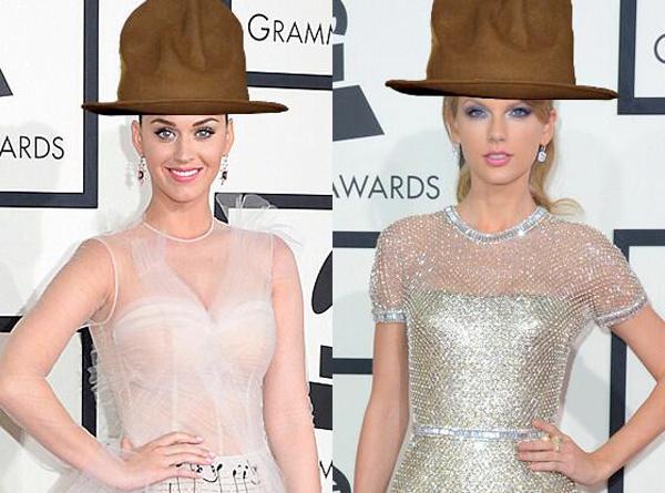 Taylor Swift Katy Perry Pharrell&#8217;s Hat