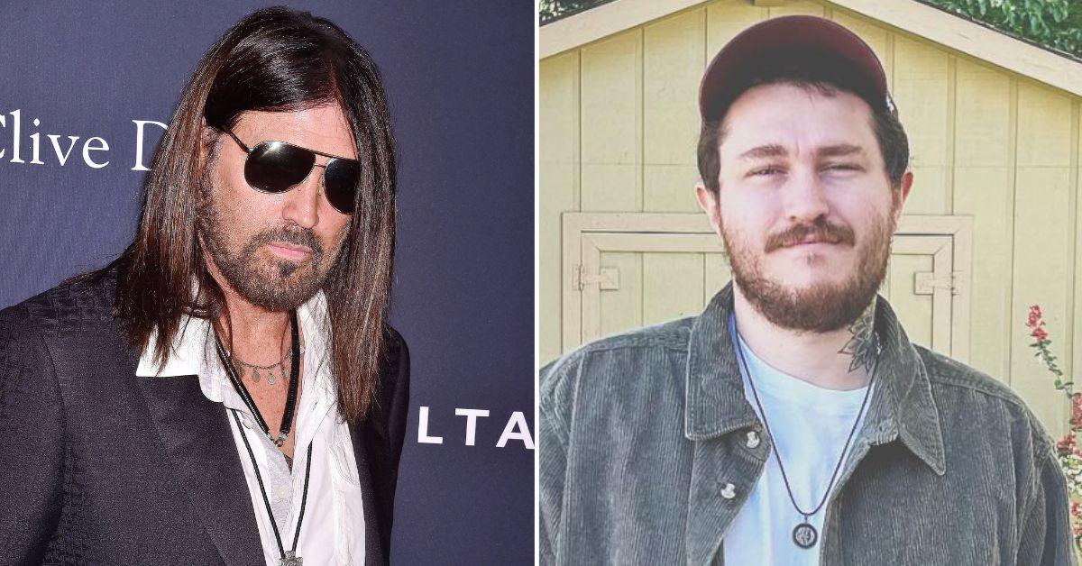 Composite photo of Billy Ray Cyrus and Braison Cyrus. 