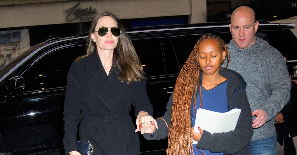 Angelina Jolie Treats Zahara To NYC Shopping Spree