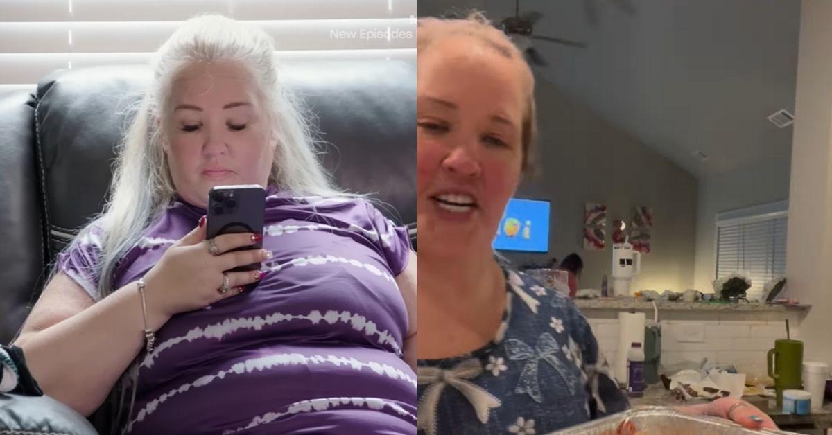 Composite photos of Mama June
