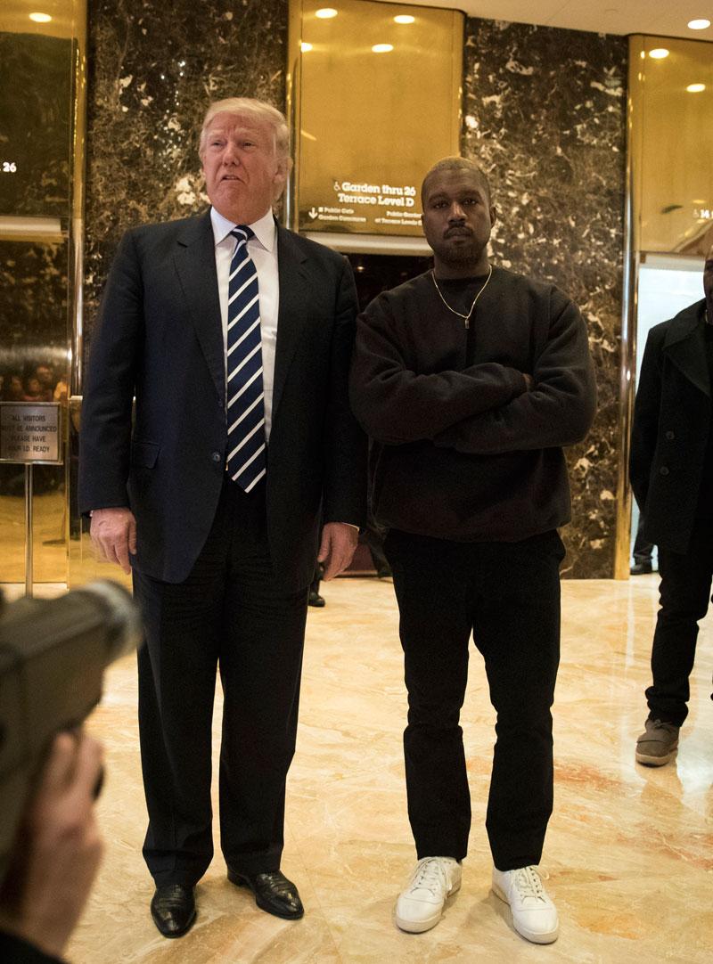 Kanye west visits donald trump president elect trump tower mental breakdown hero02