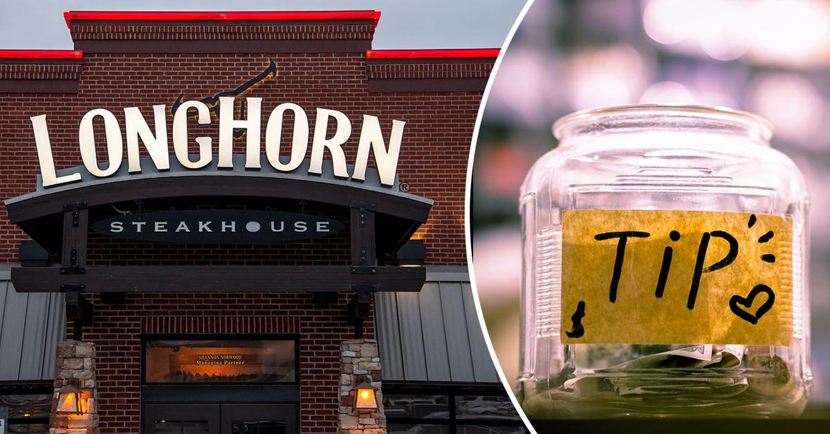 Table of 4 Called Longhorn Steakhouse Server the Best Ever, Then They Split a Disrespectful $1.20 Tip and Fled: 'Genuinely So Confused'