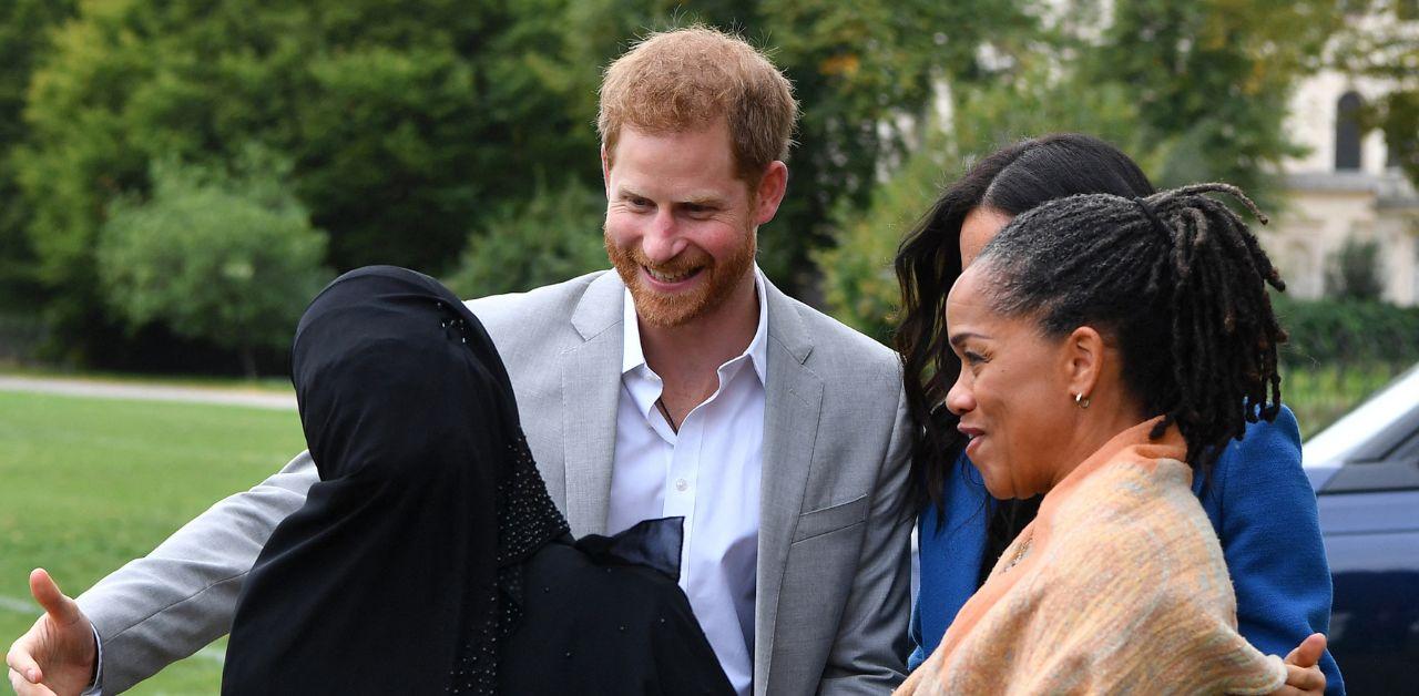 prince harry closer doria ragland amid feud king charles