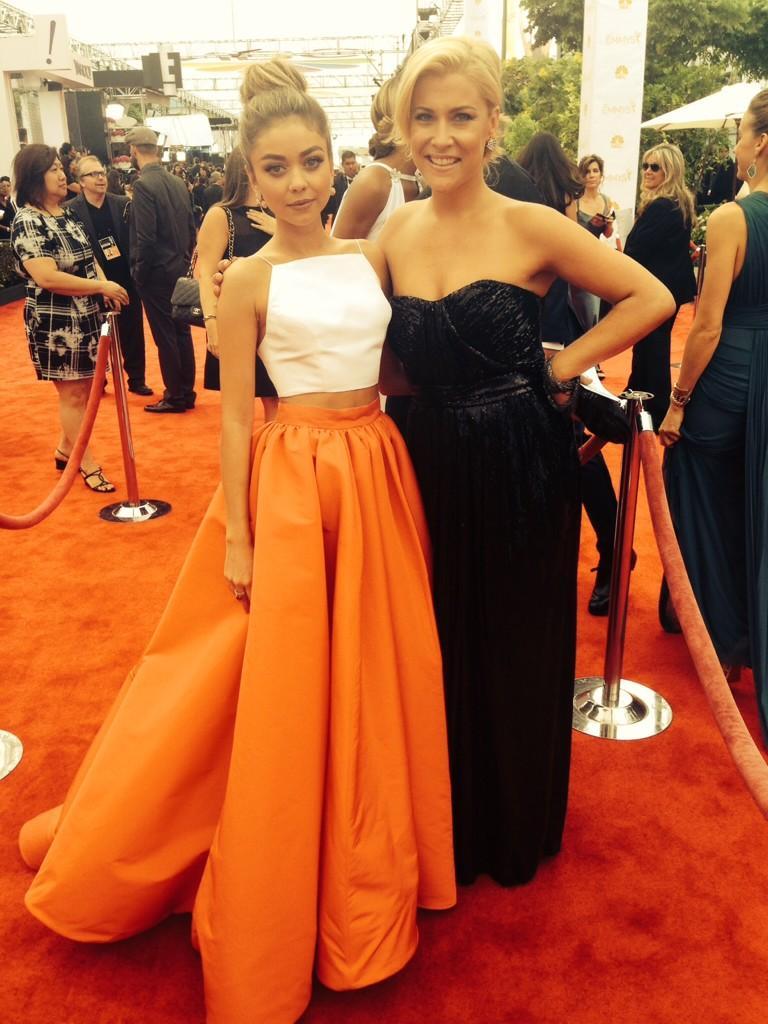 Sarah Hyland Emmys Insta