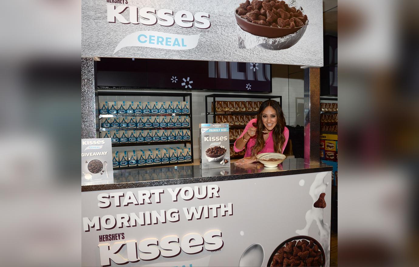 Real Housewives of New Jersey star Melissa Gorga samples the new General Mills