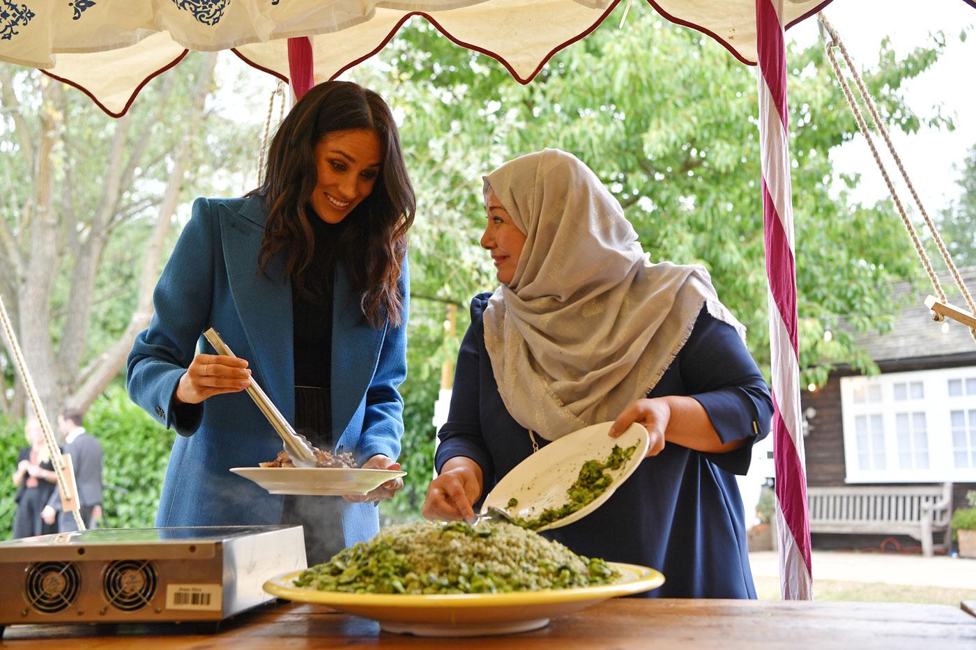 Meghan markle cookbook launch mom doria prince harry 05