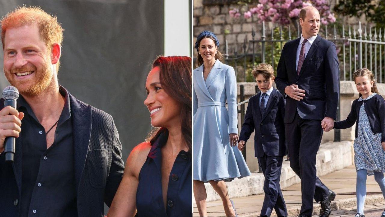 Image of royal experts questioned what Prince Harry and Meghan Markle’s return meant for their relationship with the royal family.