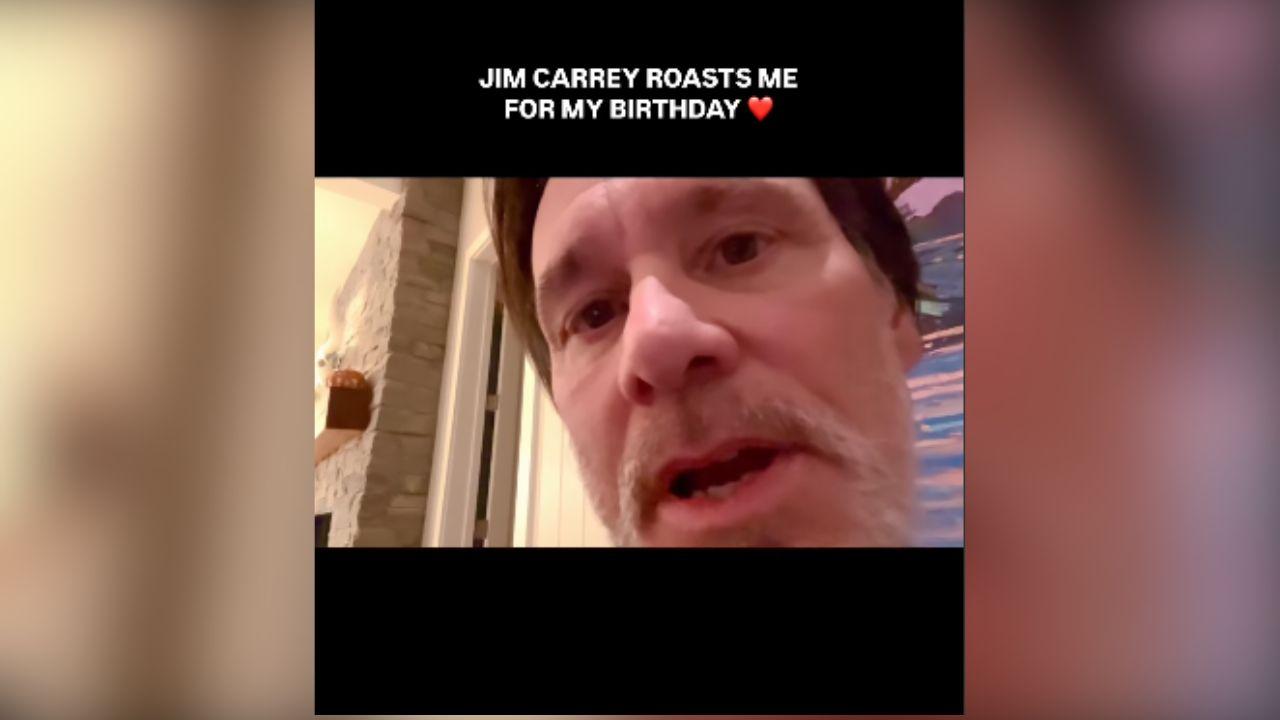 image of Jim Carrey celebrated comedian Jeff Ross’ 61st birthday with a lengthy roast.