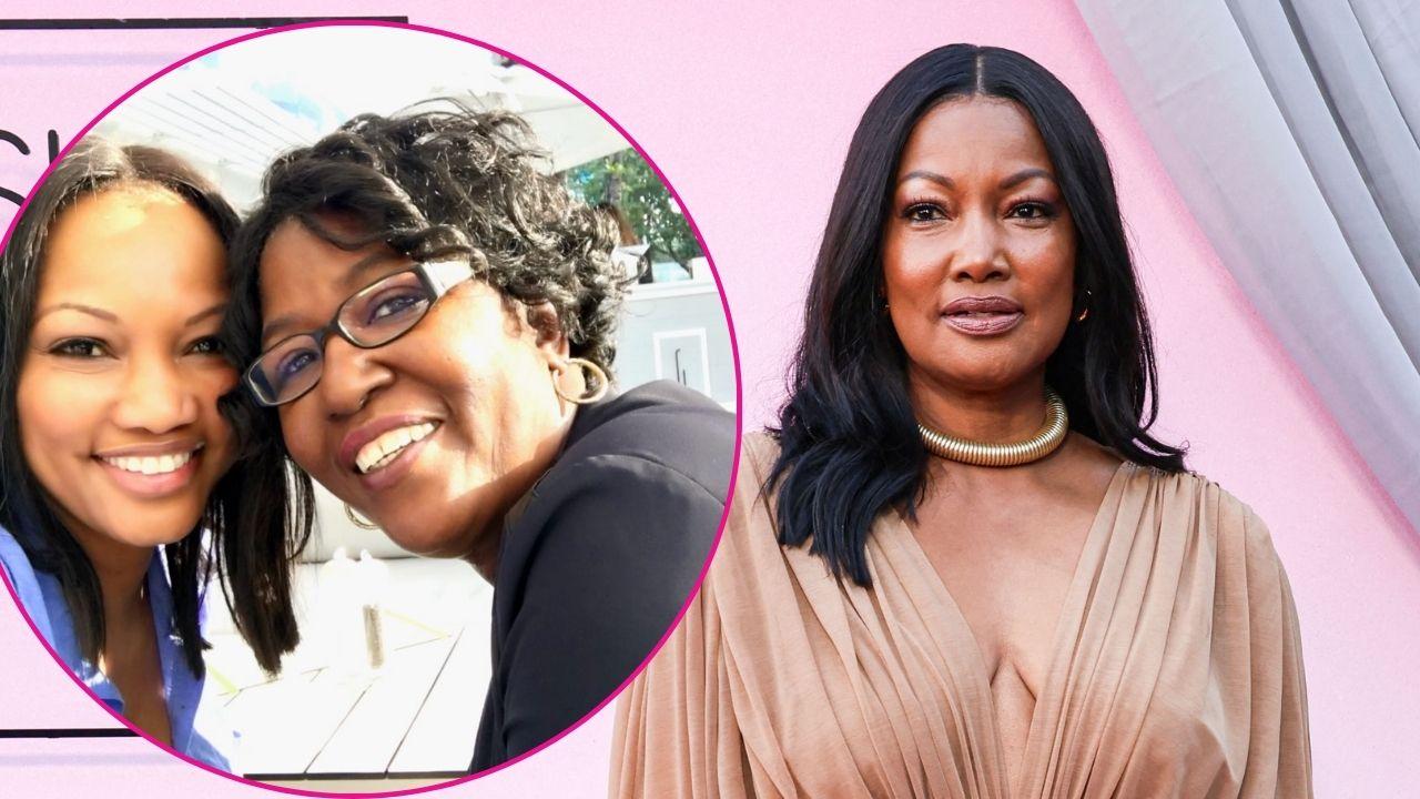 Composite photo of Garcelle Beauvais and late sister Carole.