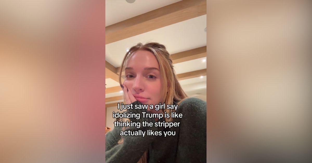 image of Alex Cooper called out Donald Trump in a new TikTok video.
